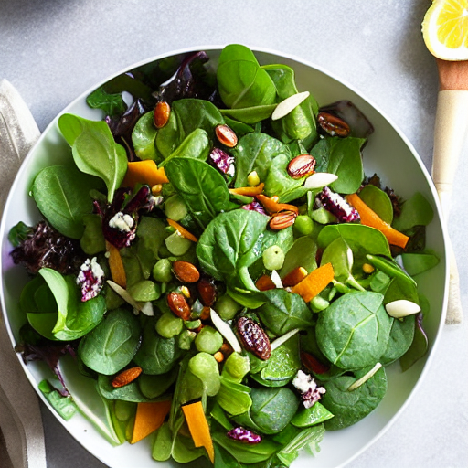 Foraged Greens Salad