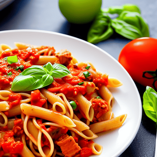 Pasta con Atún y Tomate