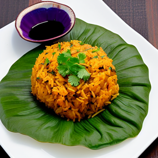 Stuffed Lotus Leaf Rice