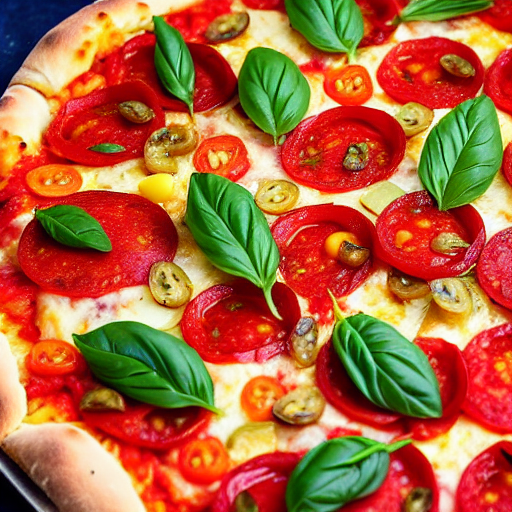 Pizza aux Tomates