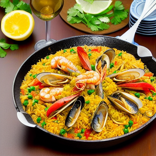 Seafood Paella