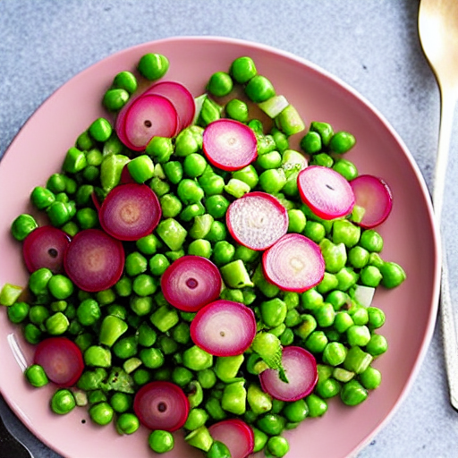 Radish and Pea Salad