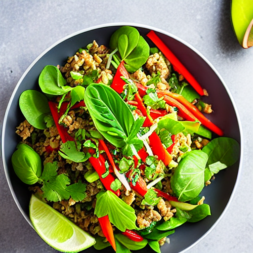 Vegetable Larb