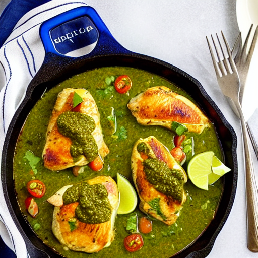 Baked Salsa Verde Chicken