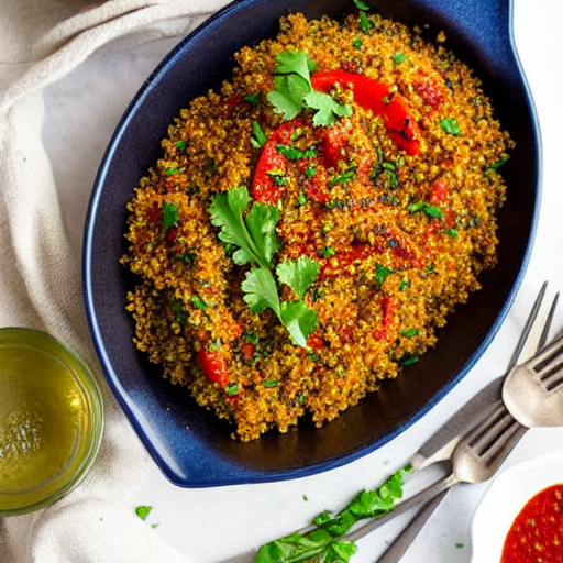 Keto Moroccan Quinoa