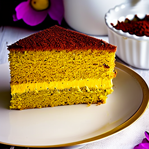 Turmeric Coconut Cake
