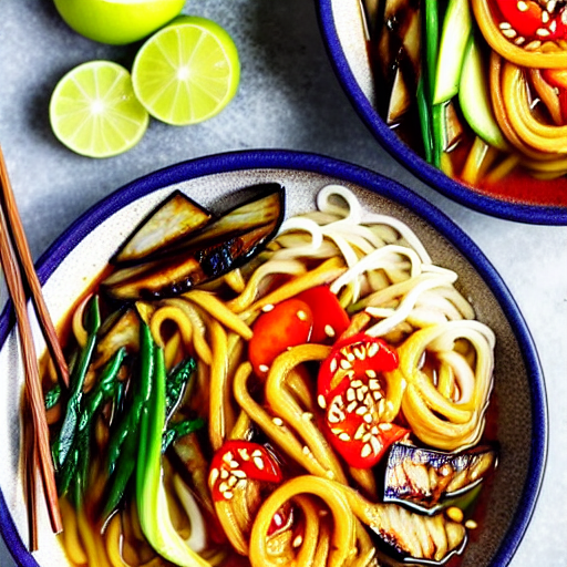 Yaki Goya Nasu Miso Udon Miso