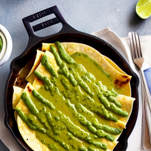 Enchiladas Verdes