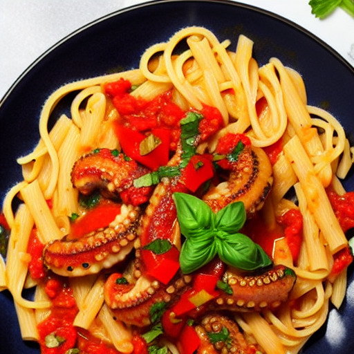 Pasta con Salsa di Polpo