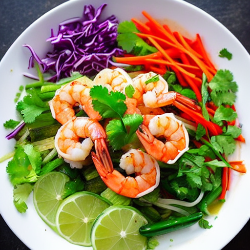 Gỏi Tôm Cà Rốt