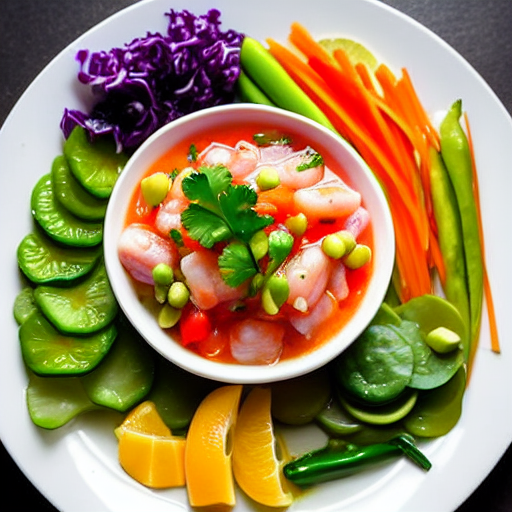 Ceviche de Linguado