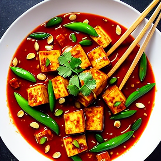 Vegan Szechuan Mapo Tofu