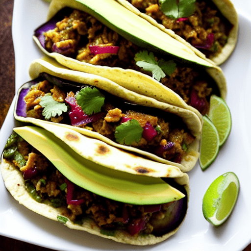 Eggplant Tacos
