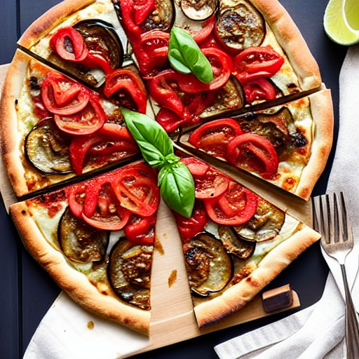 Eggplant Pizza