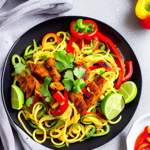 Keto Fajita Pasta