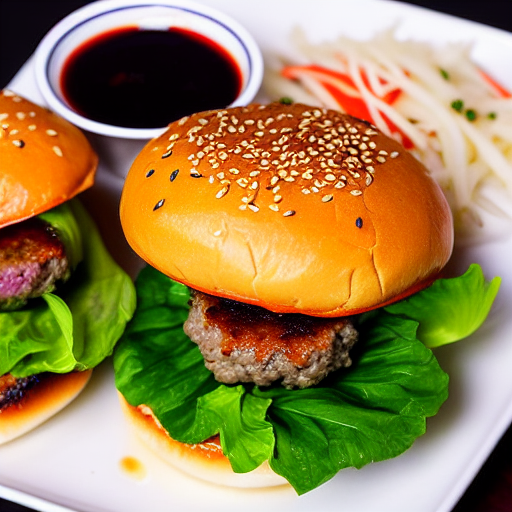 Keto Mentaiko Burger