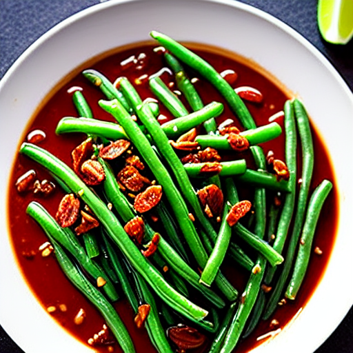 Chili Garlic Green Beans
