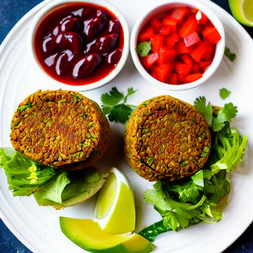 Baked Falafel Wraps