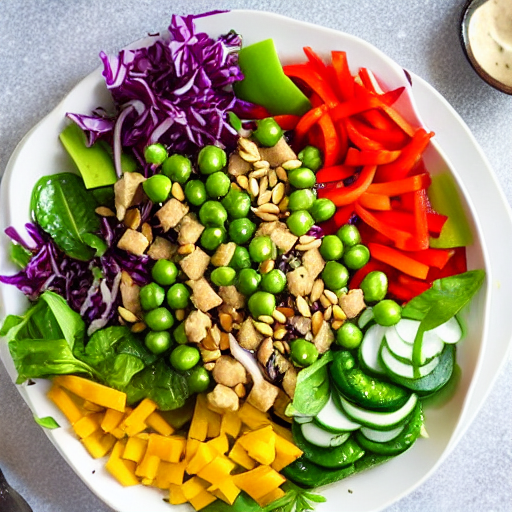 Tahini Dressing Salad