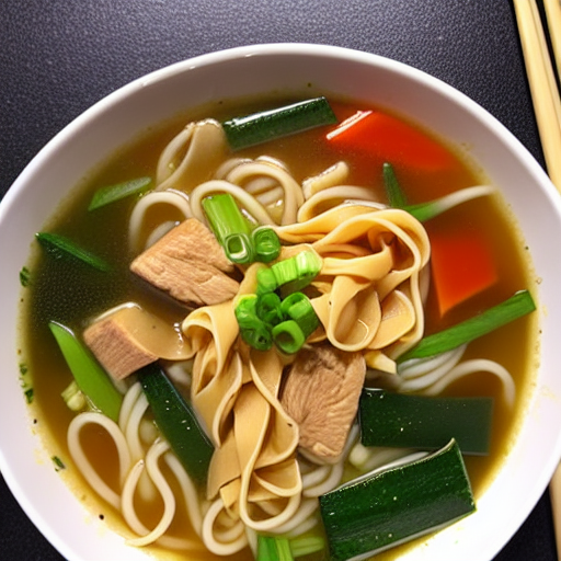 Cantonese Noodle Soup