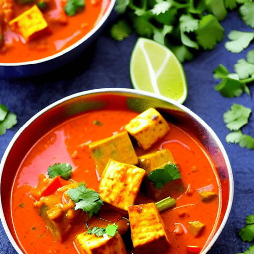 Vegan Kadai Paneer