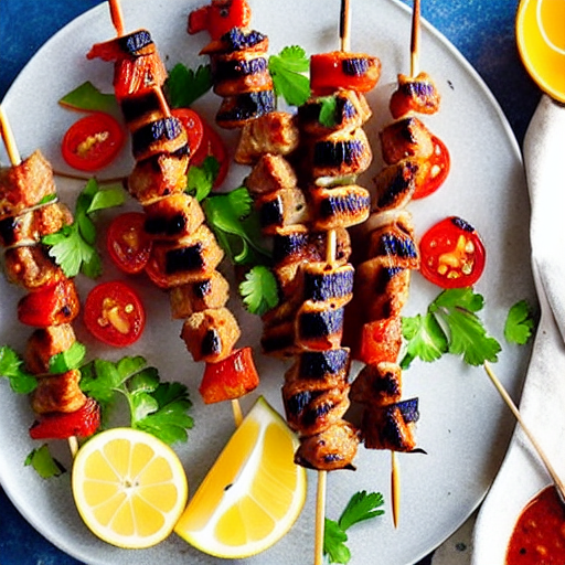 Souvlaki with Pita