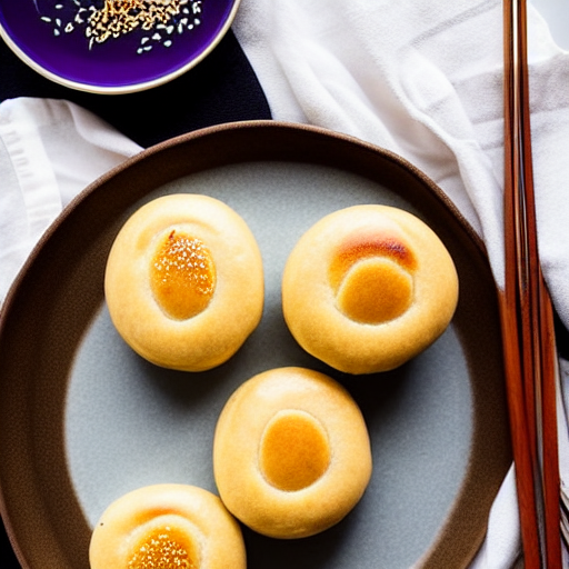 Gluten-Free Egg Custard Buns