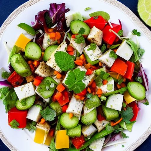 Fattoush Salad Bake