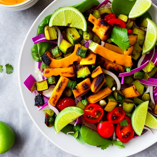 Ensalada de Verduras Asadas
