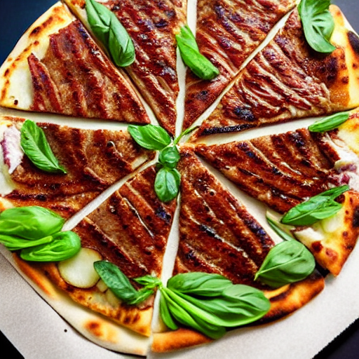 Keto Peking Duck Pizza