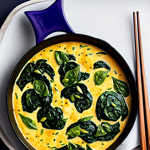 Baked Spinach Goma-ae