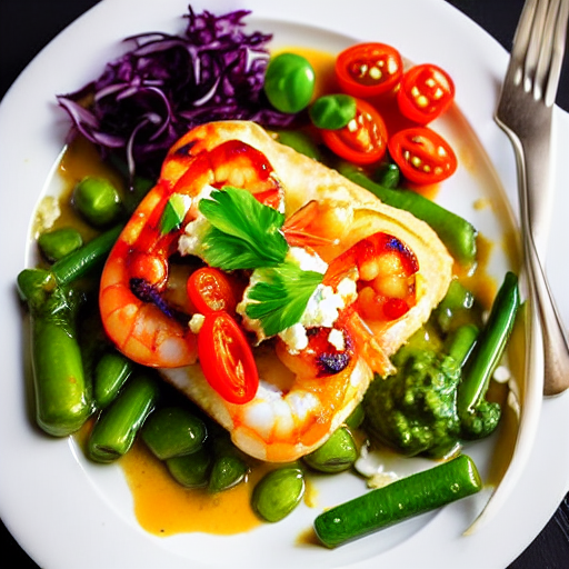 Prawn Saganaki