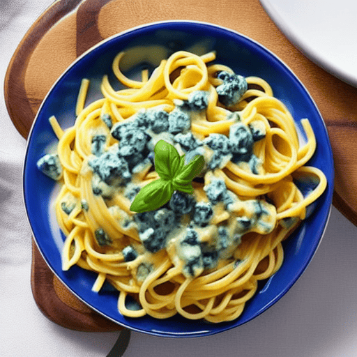 Pâtes à la Sauce de Roquefort