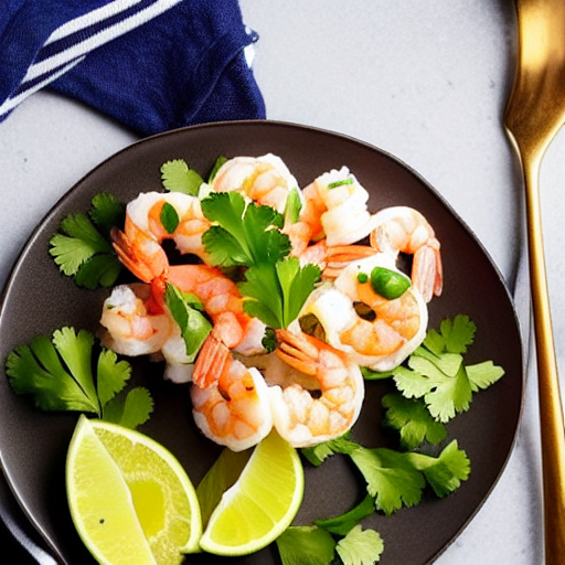 Keto Ceviche de Camarón