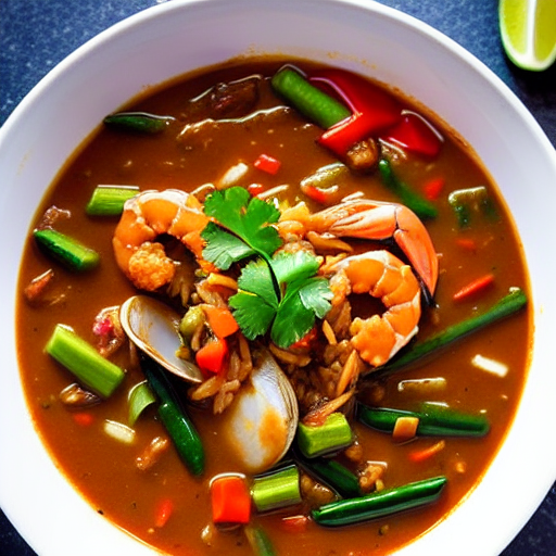 Vegan Seafood Gumbo