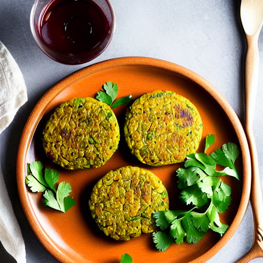 Cilantro Chickpea Patties