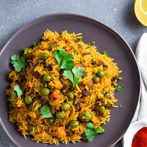Riz Bil Fawda W Lahme