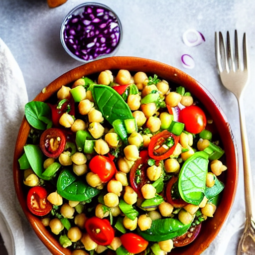 Lebanese Chickpea Salad