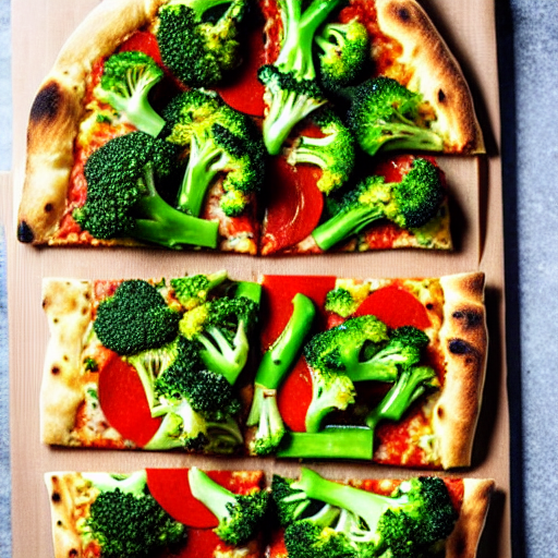 Pizza con Broccoli