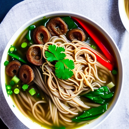 Vegan Soba Noodle Soup
