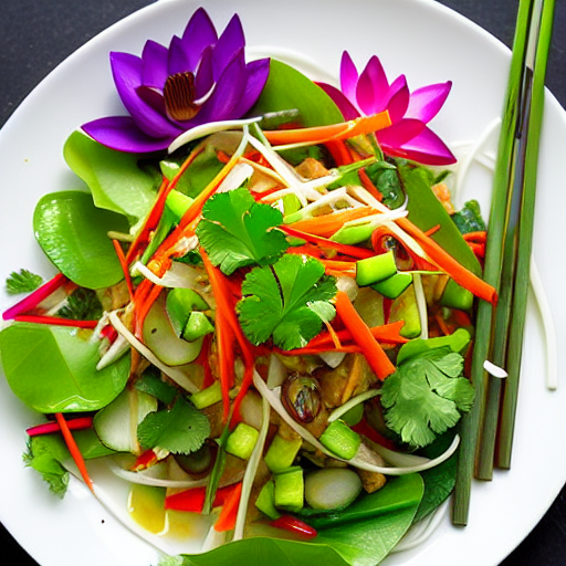 Thai Lotus Stem Salad