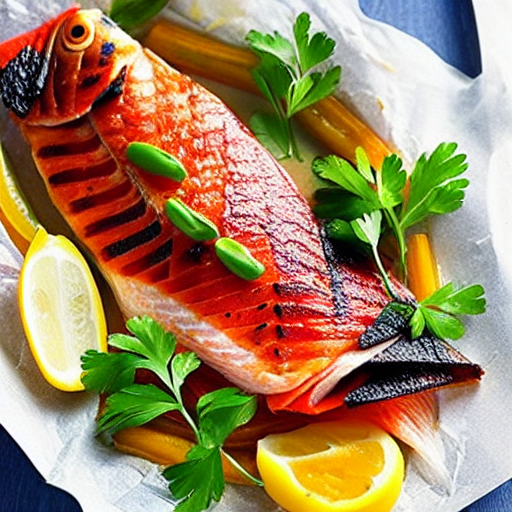 Poisson en Papillote