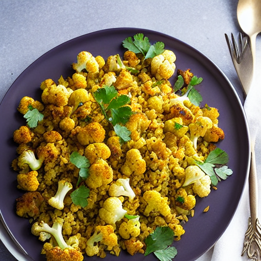 Lebanese Cauliflower Maqluba