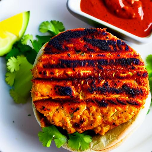 Tandoori Fish Burger