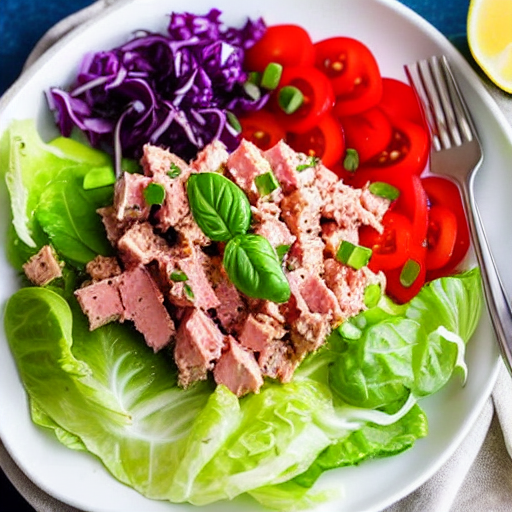 Lahanosalata with Tuna