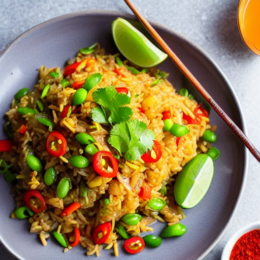 Khao Pad Nam Prik Pao