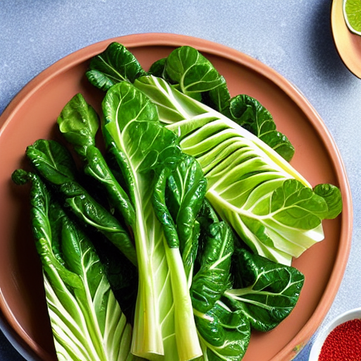 Choy Sum with Garlic