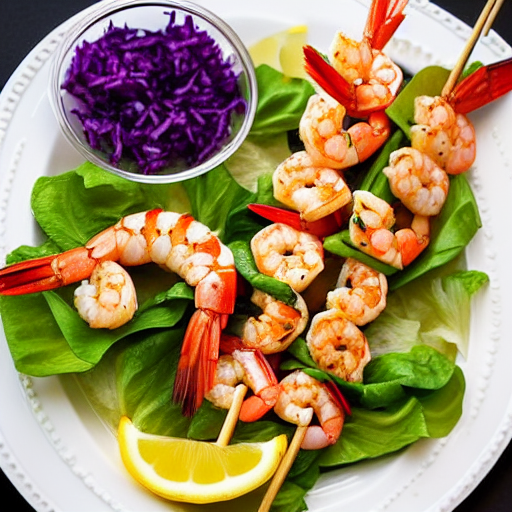Shrimp Souvlaki