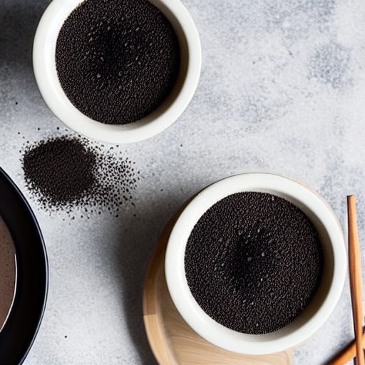 Keto Black Sesame Soup