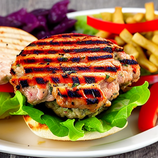 Grilled Turkey Burgers
